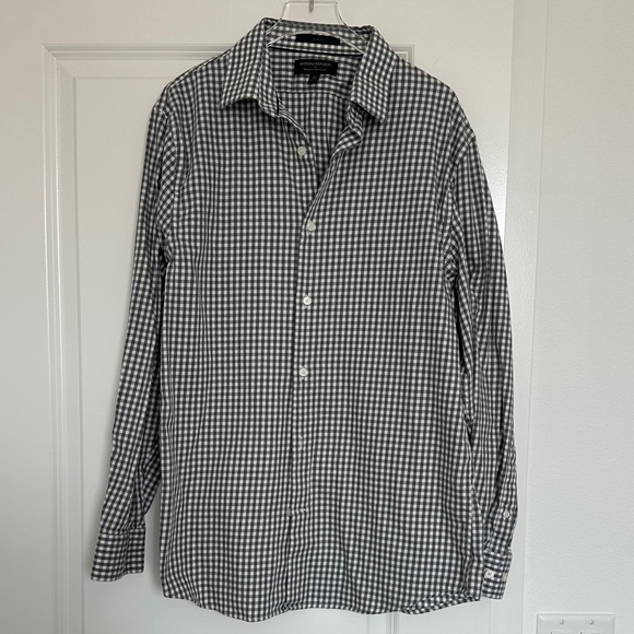 Banana Republic Other - Banana Republic Black and White Gingham Shirt